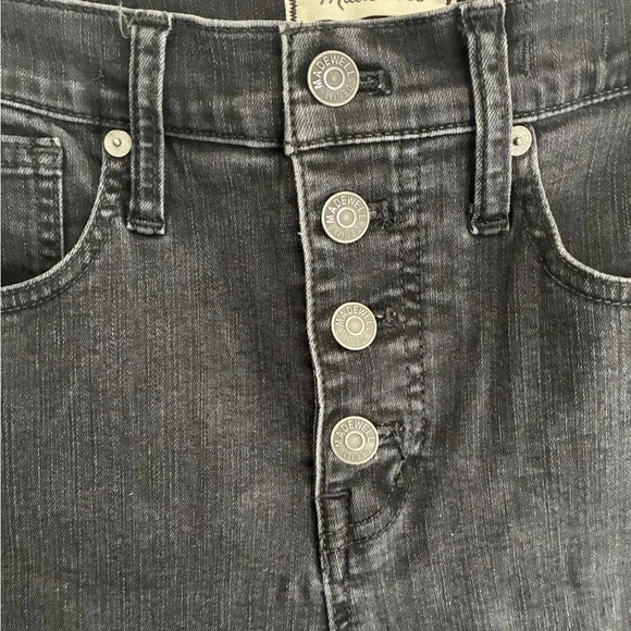Madewell Black High-Rise Skinny Jeans Size 26 - Picture 6 of 8